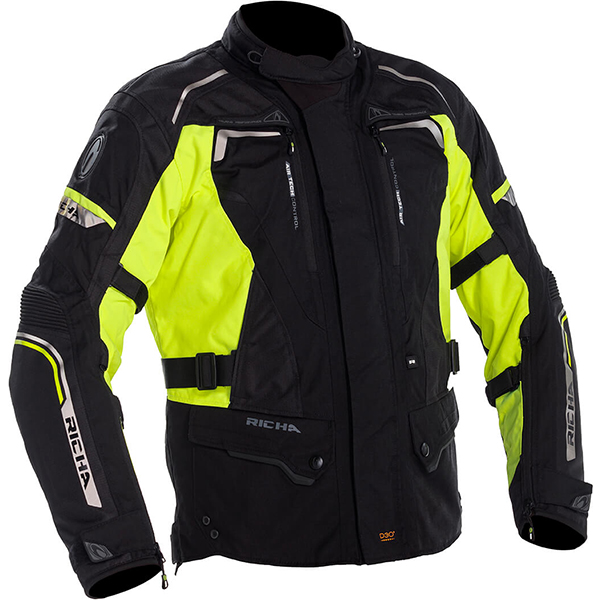 Richa RICHA INFINITY 2 LADY JACKET BLACK/FLU